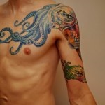 Tatuaj pe clavicula pentru fete si barbati 39 poze