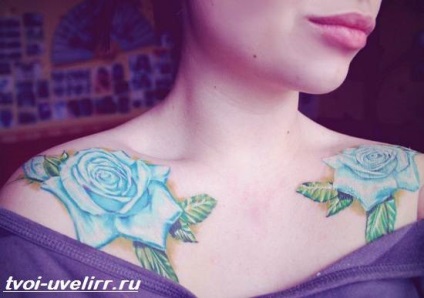 Tattoo pe clavicula