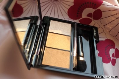 Shise shiseido lumina satinat culoarea ochilor trio 209 - voiaj, comentarii despre cosmetice