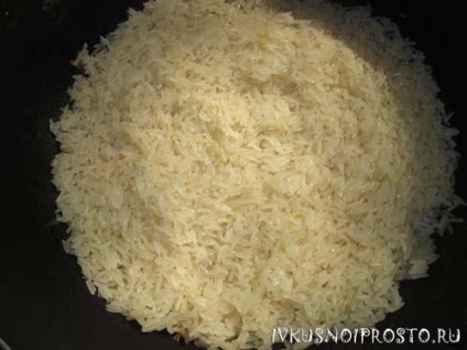 Paradicsomos rizzsel - lépésről lépésre recept fotókkal, és finom és egyszerű