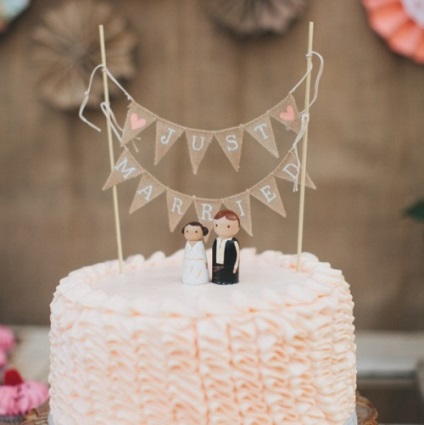 Toppers pentru idei de tort de nunta
