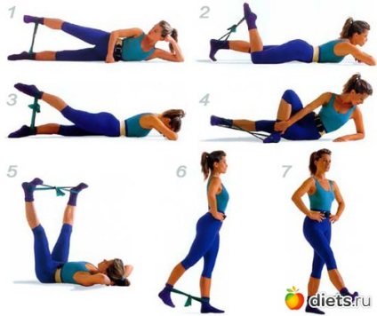 Exerciții cu bandă elastică