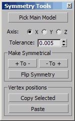 Lecții Metode 3ds max pentru modelarea simetrică a instrumentelor de modelare a grafitului polboost