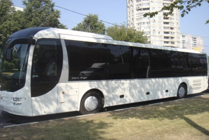 Servicii de transport cu autobuzul la Moscova