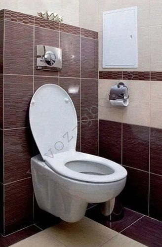 Instalarea instalației în toaletă, metodele de instalare, dimensiunile necesare