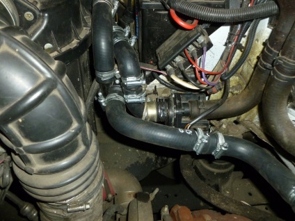 Instalarea pre-încălzitorului - motor gazel diesel cu motoare cummins isf 2