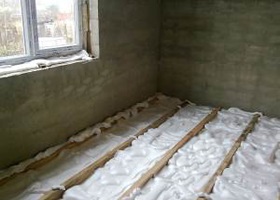 Izolarea podelei cu izolație de spumă