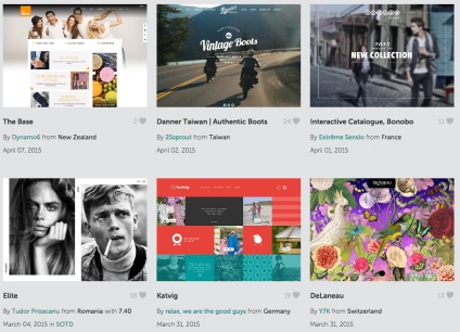 Web-designer 26 site-uri pentru inspirație