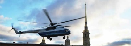 Zboruri cu elicopter spre insula Valaam