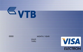 VTB - visa kártya
