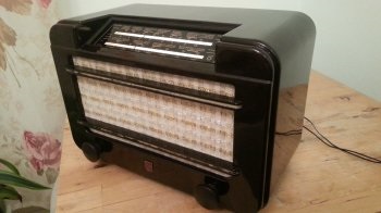 Cea de-a doua viață a unui radiodifuzor Philips 592ln (Olanda, 1947)