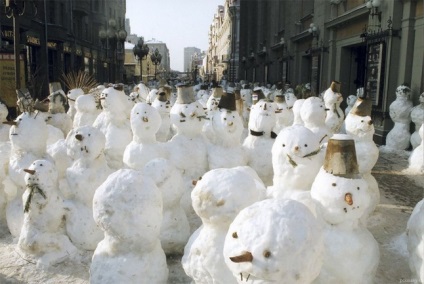 Vasárnap, hozunk létre egy sereg hóembert! Nők Klubja - Mama Klub