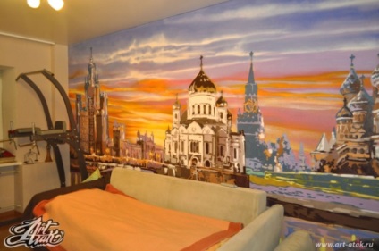 Decoratie artistica a interiorului cu ajutorul graffiti