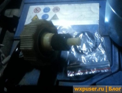 Înlocuirea filtrului de combustibil pajero 3 diesel, ясаблог