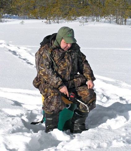 În timpul iernii, pentru un pescăruș mare - abordări și căi de pescuit - pescuitul siberian
