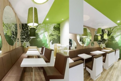 10 Idei pentru un design restaurant la Kiev