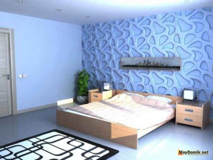 Panouri 3d în interior - decor 3D de perete sfaturi de design fotografie