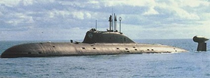 Nuclear submarin - ghepard