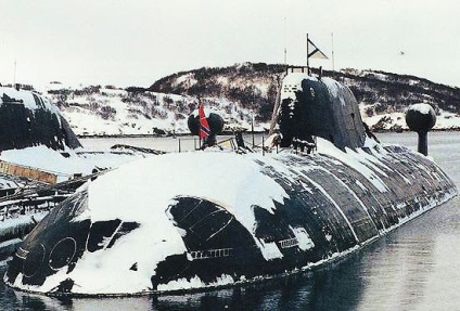 Nuclear submarin - ghepard