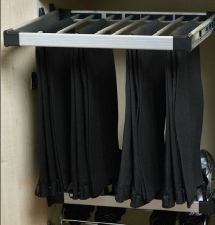 Pantaloni, cuier de pantaloni, umplutura pentru compartimentul pentru dulap pentru dulapul de articole
