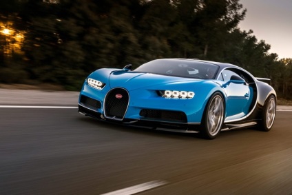 Capacitatea Bugatti chiron hypercar de 1500 de cai putere