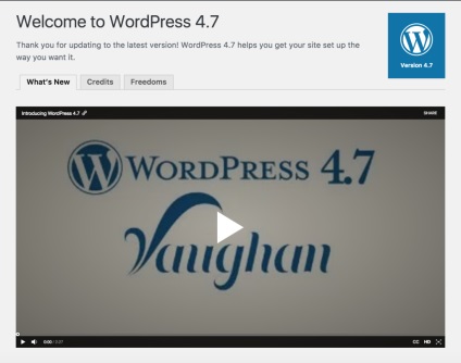 Ce este nou în wordpress 4