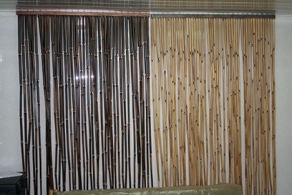 Ce sunt perdelele de bambus, tipurile lor