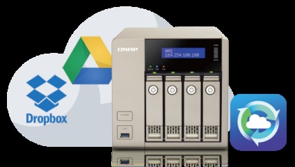 Cloud drive sincronizare sincronizare fișiere și foldere cu Google Cloud Services Drive și dropbox - qnap