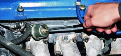 Ecartamentul presiunii uleiului unde este situat în mașină, pentru ceea ce este necesar, cum se schimbă