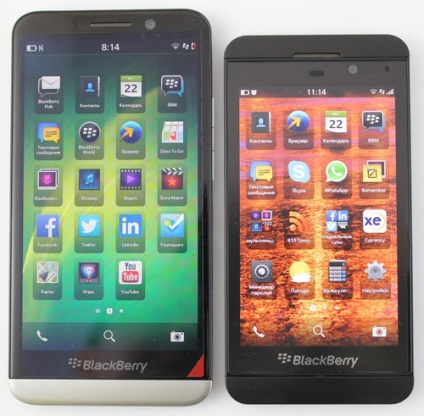 Revizuirea detaliată a smartphone-ului blackberry z30