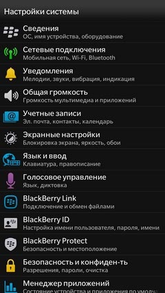 Revizuirea detaliată a smartphone-ului blackberry z30