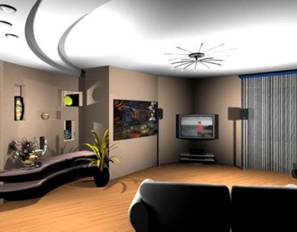 Proiectarea unei fotografii de apartament cu o cameră mică