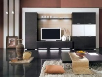Designul cabinetului în sală, idei și sfaturi moderne, colț, oglindă, coupe, reparații apartament