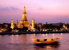 Atracțiile din Thailanda pe hartă