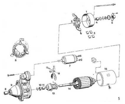 Echipamente electrice de mașini audi 80