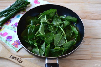 Töltött kagyló - csirke spenót - lépésről lépésre recept fotók