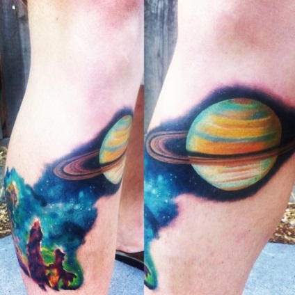 Fotografie și sensul tatuajului lui Saturn