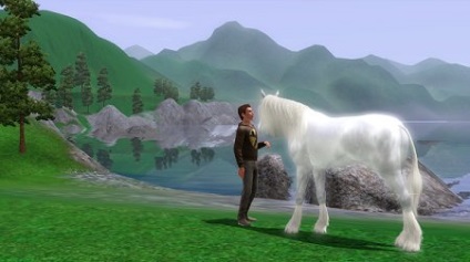 Unde să găsești unicornul în Sims 3 în foldul de munit