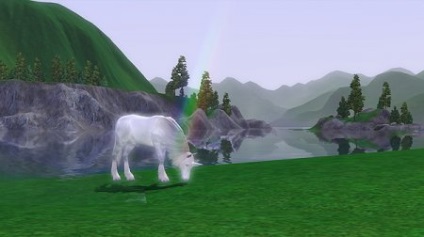 Unde să găsești unicornul în Sims 3 în foldul de munit