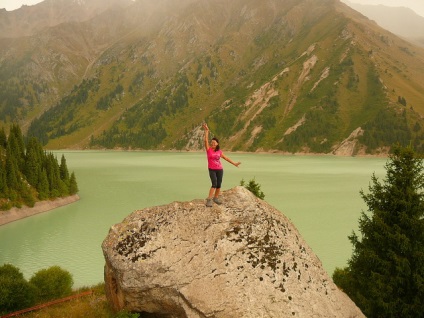 Munții din Almaty și marele lac Almaty, blogul de viață cu un vis!