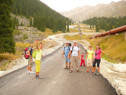 Munții din Almaty și marele lac Almaty, blogul de viață cu un vis!