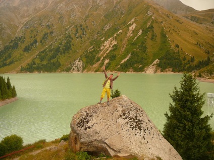 Munții din Almaty și marele lac Almaty, blogul de viață cu un vis!