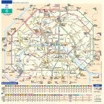 Moduri de transport în municipiul Paris, scheme de rute, hărți