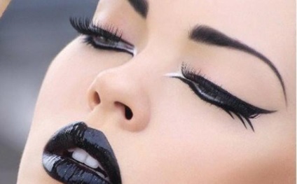 Gothic make-up sfaturi cu privire la aplicarea cosmetice - viața mea