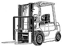 Emelőeszközök ipari teherautók - raktár és felszerelések
