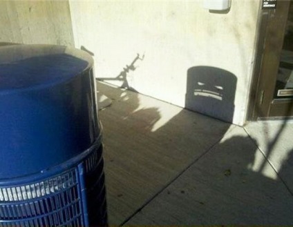 A Game of Shadows vagy vicces fotó illúzió (árnyék) A Game of Shadows vagy vicces fotó illúzió