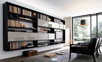 a stílus minimalizmus A belső tér a nappali, hálószoba, konyha és egyéb helyiségek