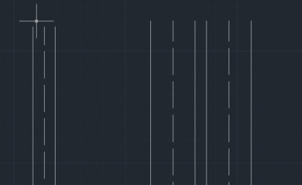 Folosind multiline în autocad, casp-log