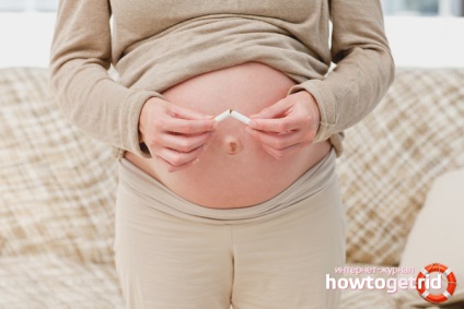 Cum să renunți la fumat în timpul sarcinii