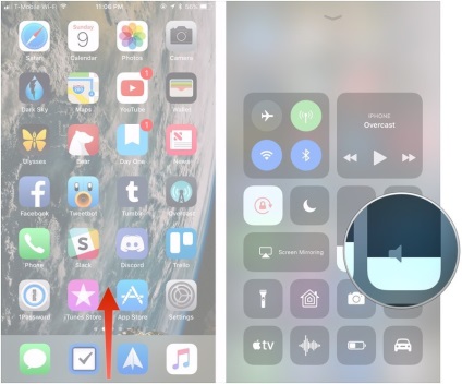 Modificarea luminozității și volumului în iOS 11